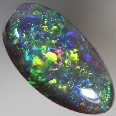 SOLID SEMI BLACK OPAL Sparkling bright colour